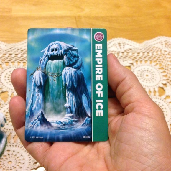 skylanders Spyro's Adventure Ice Cave Figure Activision and collector's card - Picture 7 of 11